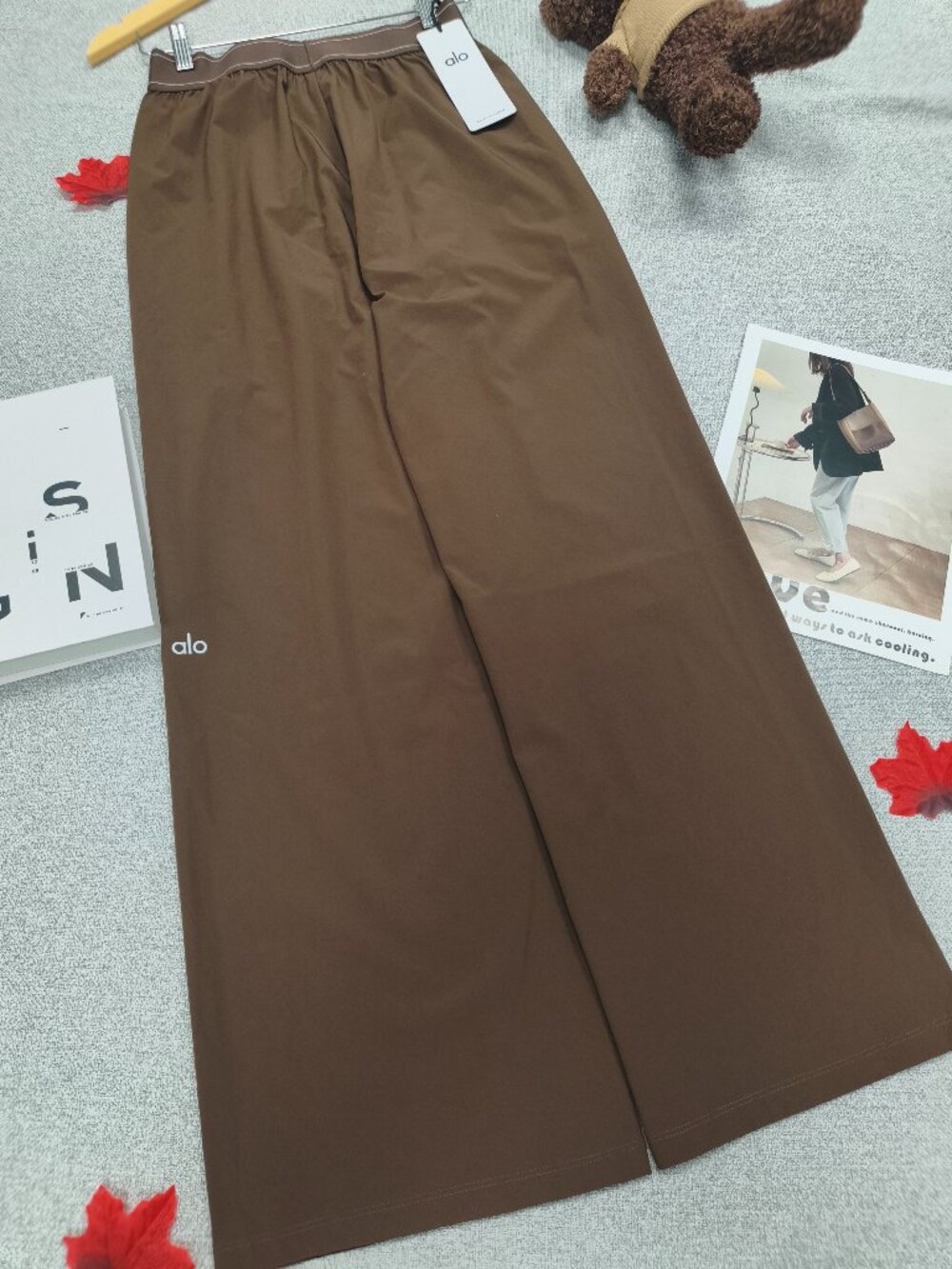 Alo Yoga Espresso Versatile Suit Up Trouser🛒Regular 30" Inseam NWT💖 - Picture 3 of 7